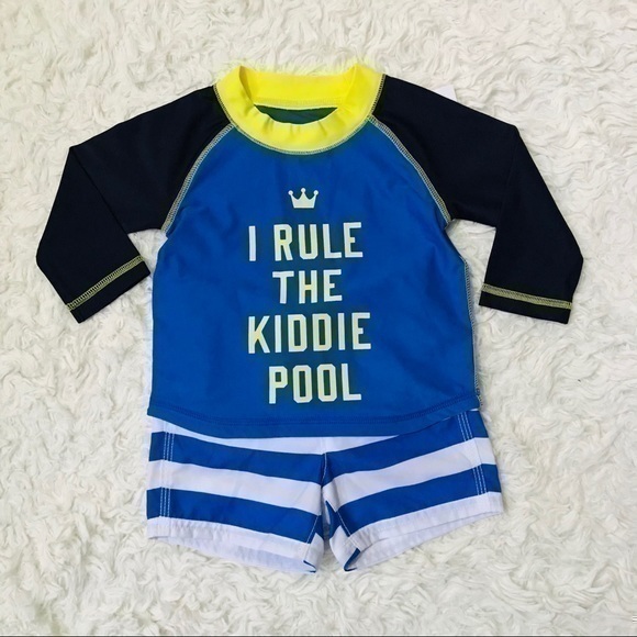 Swim Baby Boy’s Rash Guard Set Baby Gap - Picture 3 of 10